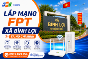 lắp mạng fpt xã bình lợi